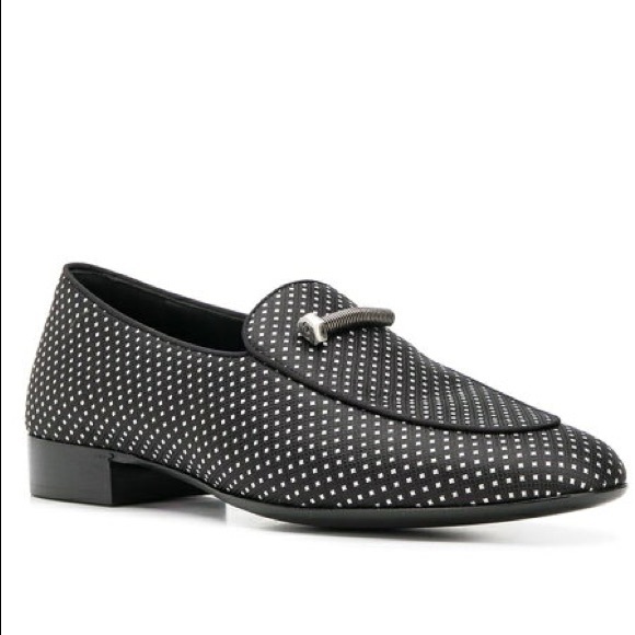 giuseppe zanotti NIB mens diamond print loafer main image 7